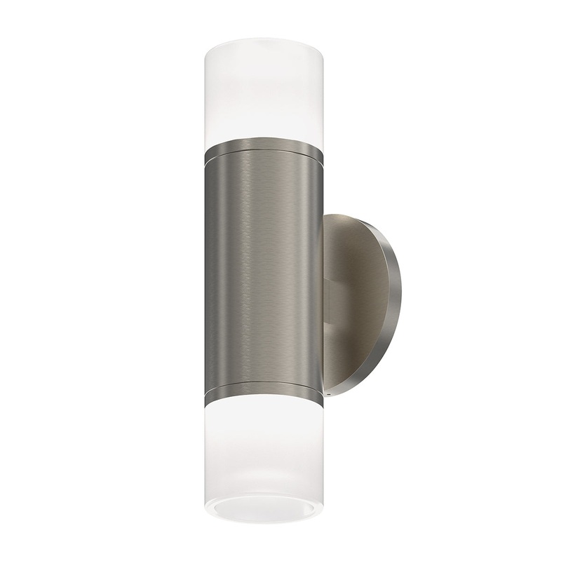 ALC Two-Sided Wall Light with Etched Glass Trims