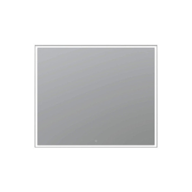 Aquadom Edge LED Bathroom Vanity Acrylight Technology Fog Free Touch Button Dimmable Wall Mounted Make Up and Shaving Bedroom Mirror IP54 Moisture Resistant E-3632
