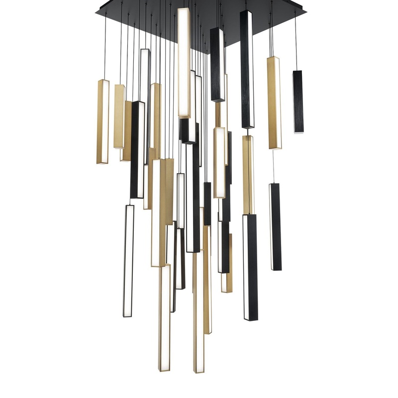 Chaos Square Multi Light Pendant