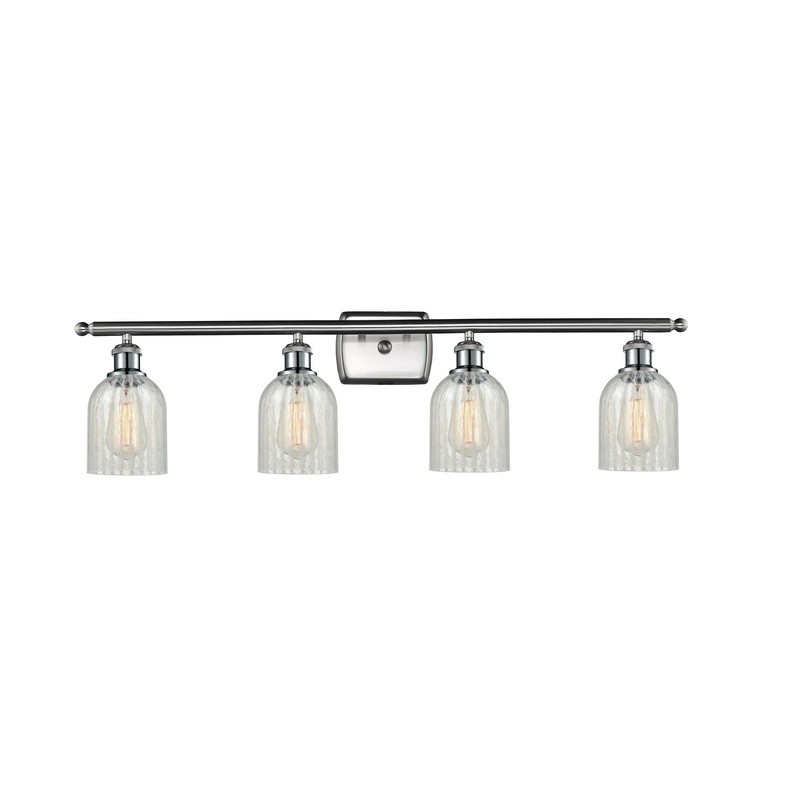 Innovations Lighting Caledonia 4 Light Bath Vanity Light Part Of The Ballston Collection 516-4W-SN-G2511-LED
