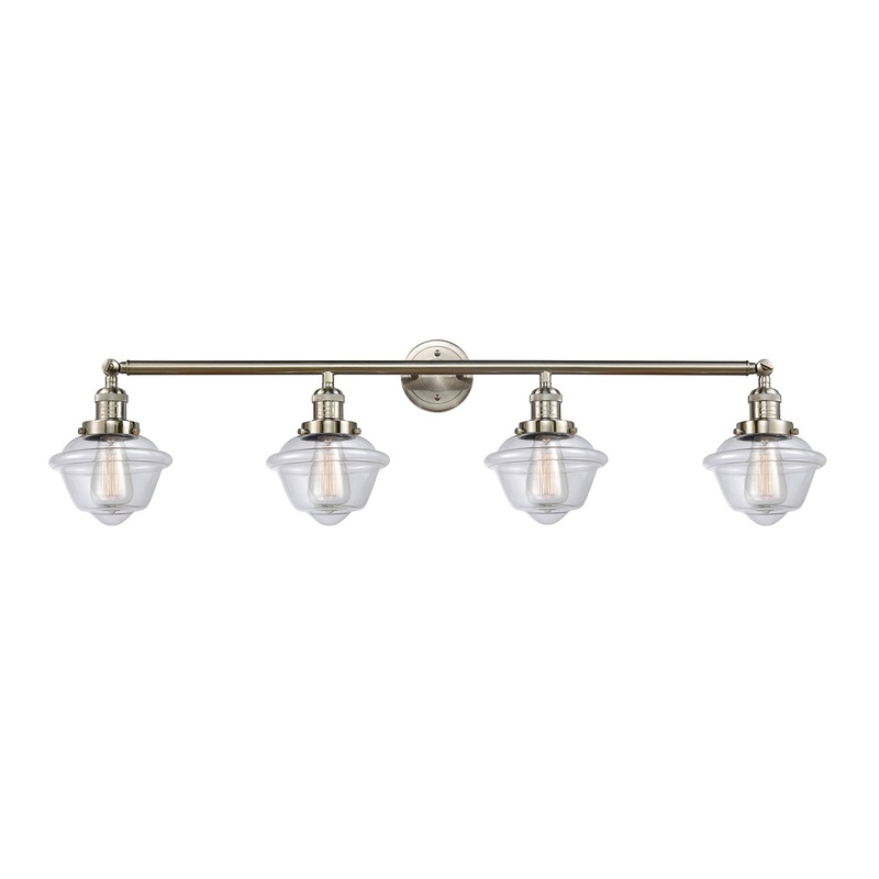 Innovations Lighting Small Oxford 4 Light Bath Vanity Light Part Of The Franklin Restoration Collection 215-SN-G532-LED