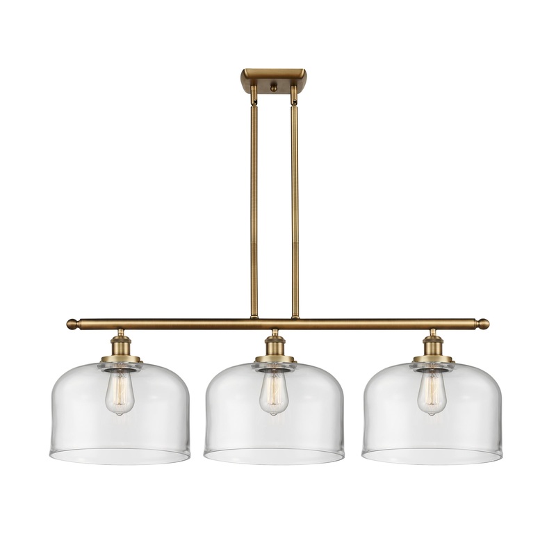 Innovations Lighting X-Large Bell 3 Light Island Light Part Of The Ballston Collection 916-3I-BB-G72-L-LED