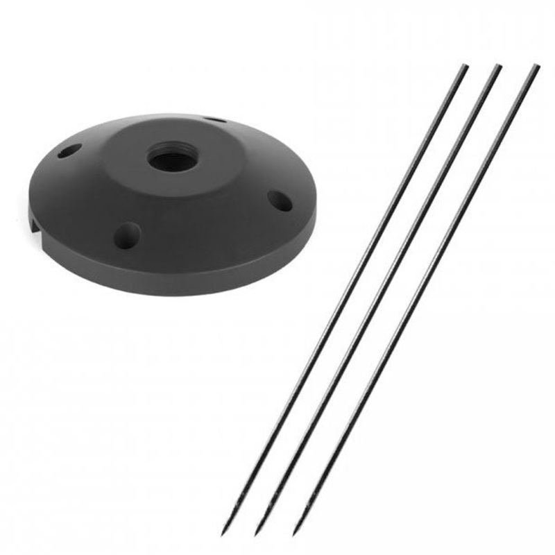 Surface Mount Flange/Stake Landscape Accessory