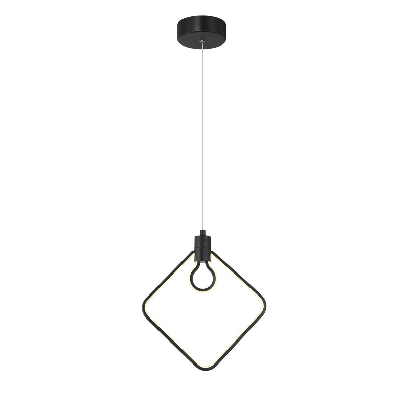 Edison’S Outline 12″ Diamond Mini Pendant