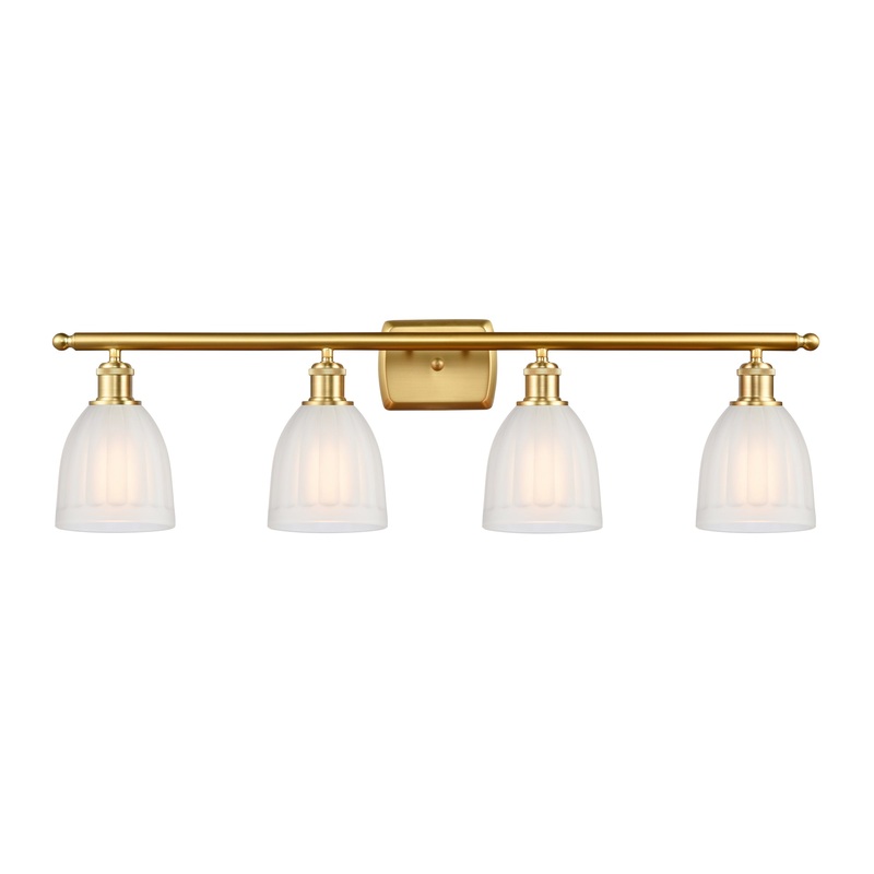 Innovations Lighting Brookfield 4 Light Bath Vanity Light Part Of The Ballston Collection 516-4W-SG-G441-LED