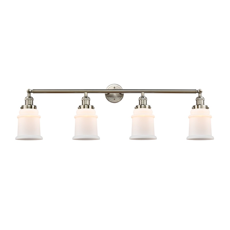 Innovations Lighting Canton 4 Light Bath Vanity Light Part Of The Franklin Restoration Collection 215-SN-G181-LED