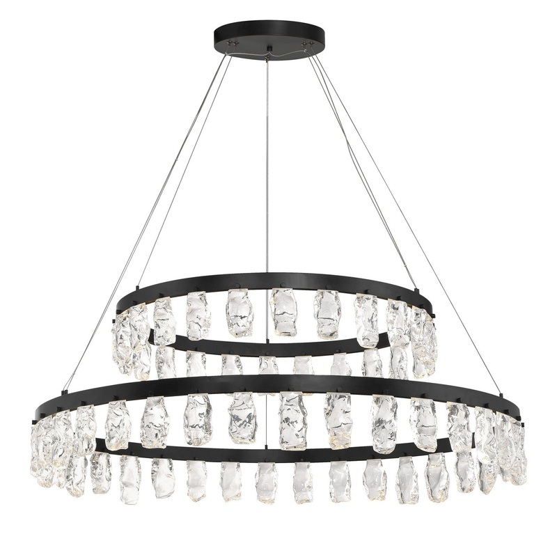 Artic Glacier 2 Tier LED Chandelier