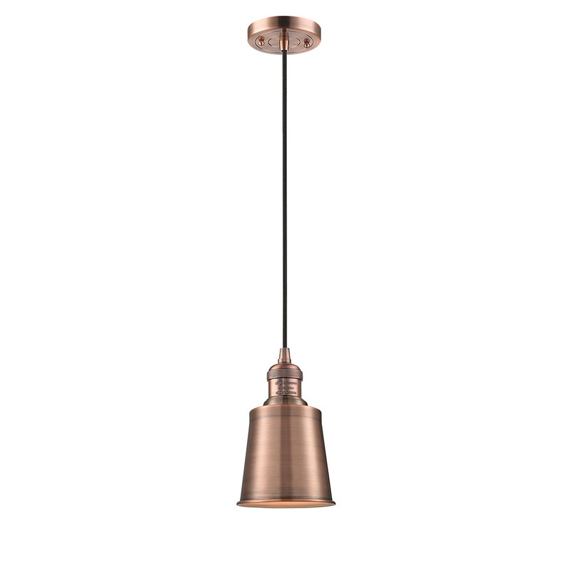 Innovations Lighting Addison 1 Light Mini Pendant Part Of The Franklin Restoration Collection 201C-AC-M9-AC-LED