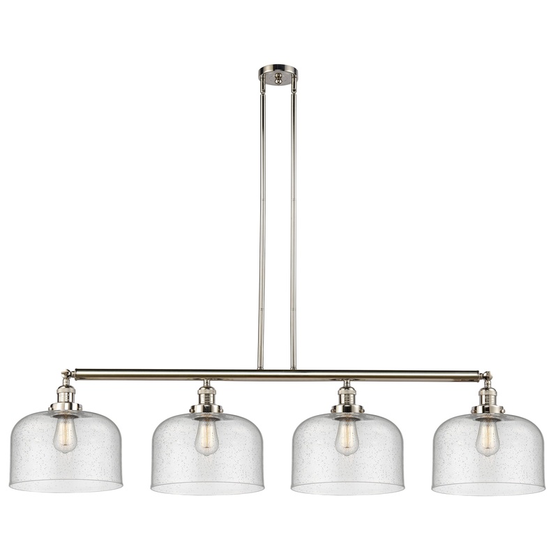 Innovations Lighting X-Large Bell 4 Light Island Light Part Of The Franklin Restoration Collection 214-PN-G74-L