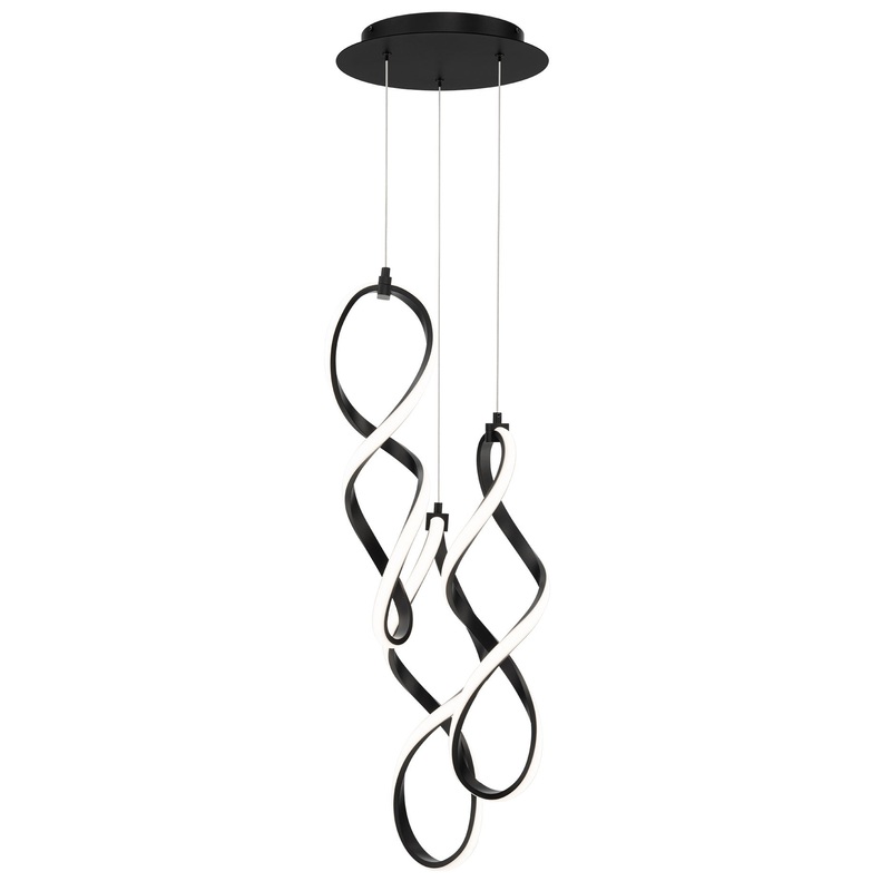 Interlace Round Multi Light Pendant