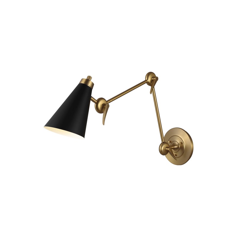 Signoret Double Arm Library Wall Sconce