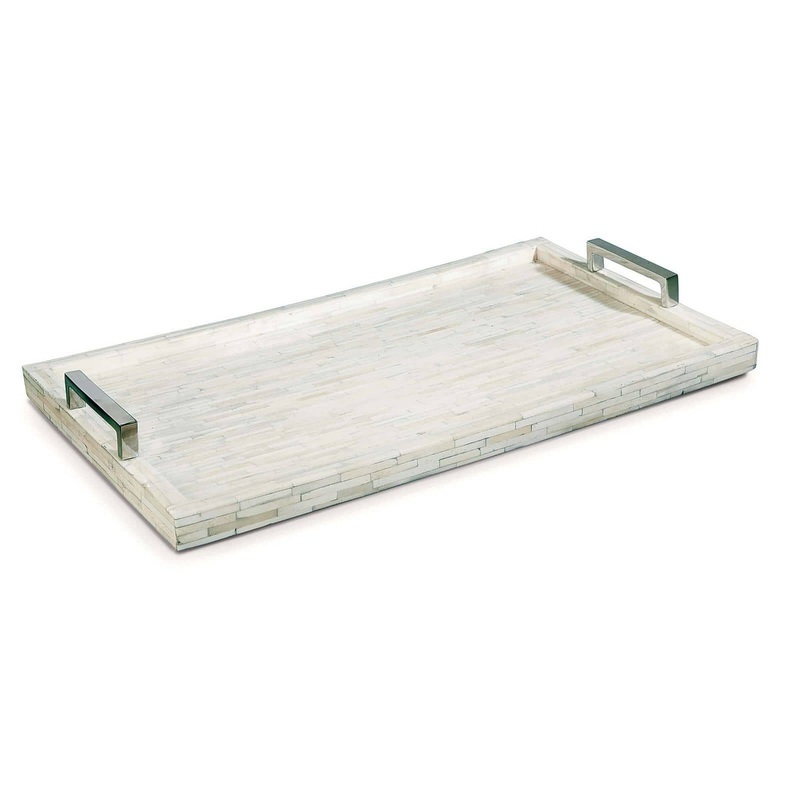 White Serving Tray