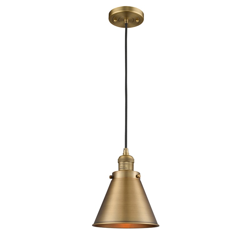 Innovations Lighting Appalachian 1 Light Mini Pendant Part Of The Franklin Restoration Collection 201C-BB-M13-BB