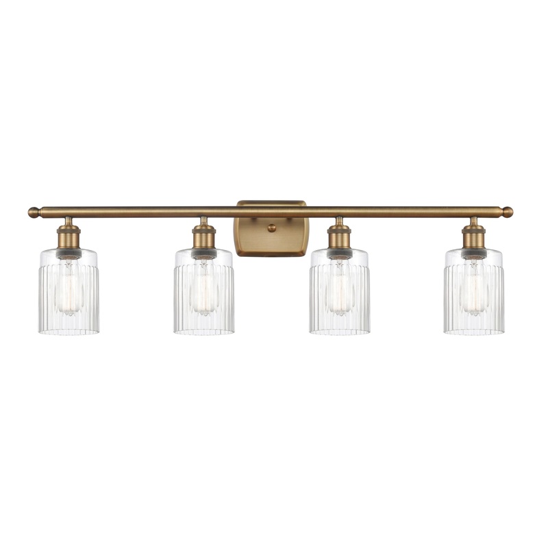 Innovations Lighting Hadley 4 Light Bath Vanity Light Part Of The Ballston Collection 516-4W-BB-G342-LED