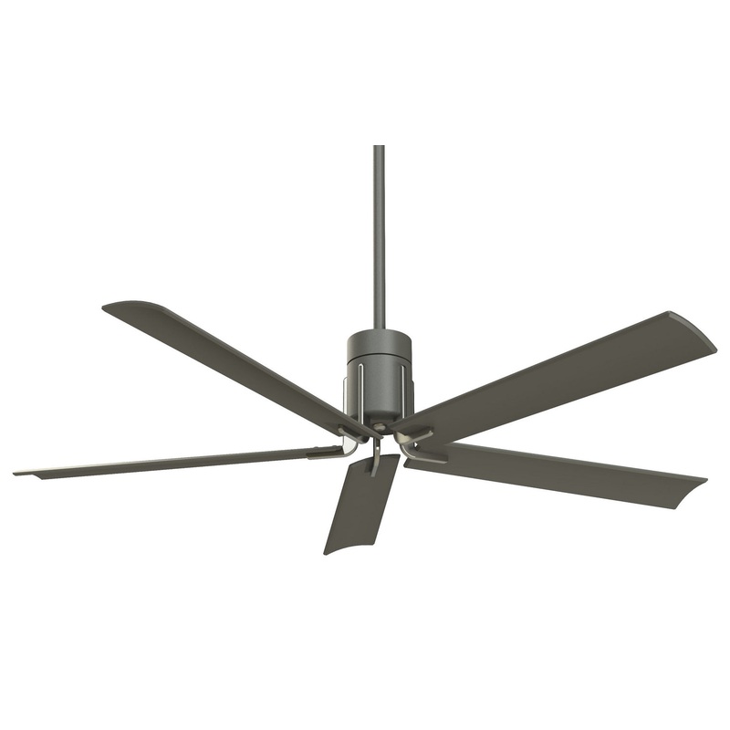 Clean Ceiling Fan with Light