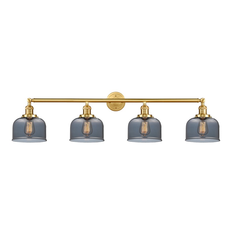 Innovations Lighting Large Bell 4 Light Bath Vanity Light Part Of The Franklin Restoration Collection 215-SG-G73