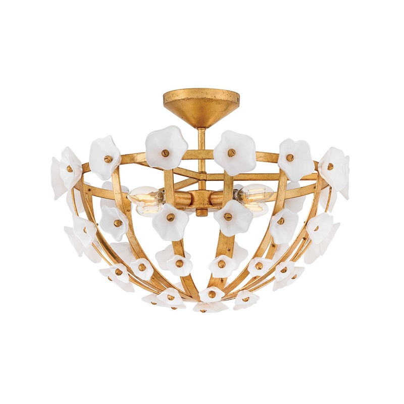 Azalea LED Semi-Flush Mount