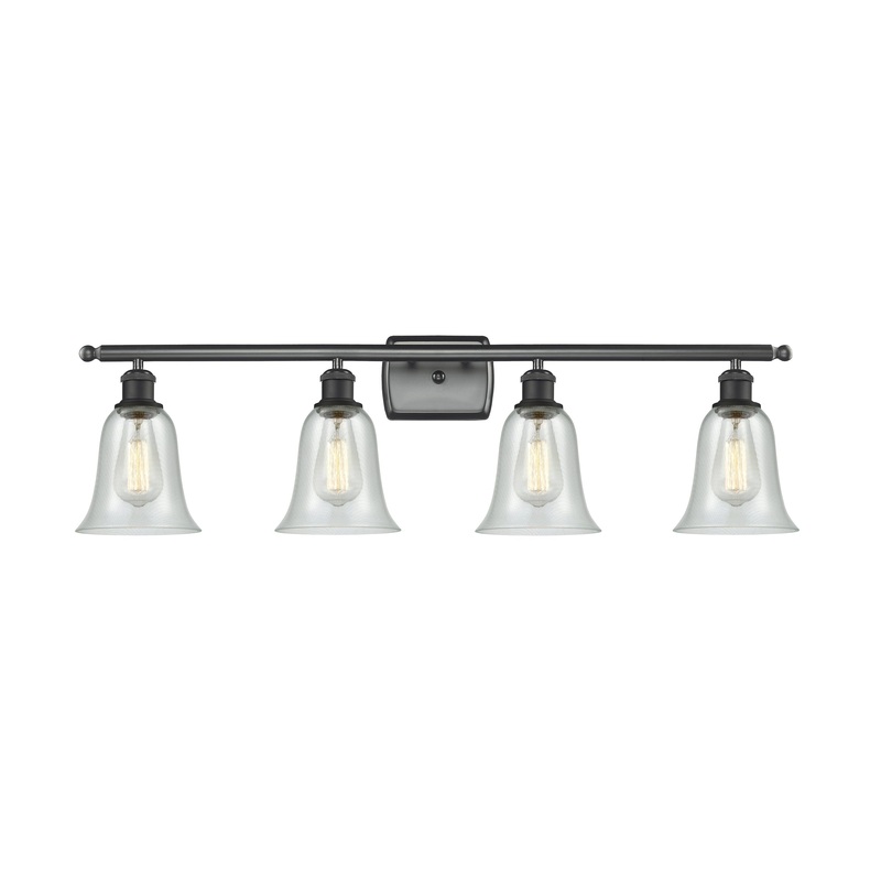 Innovations Lighting Hanover 4 Light Bath Vanity Light Part Of The Ballston Collection 516-4W-BK-G2812