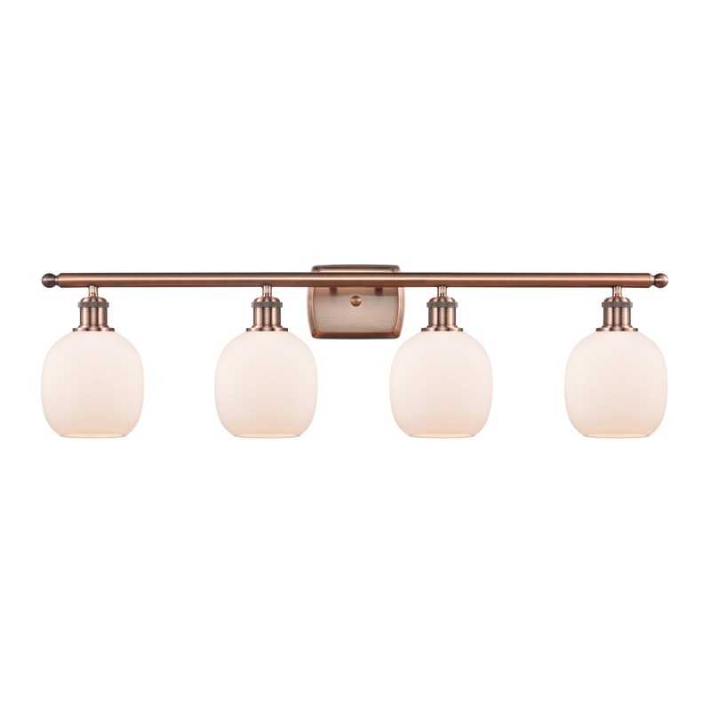 Innovations Lighting Belfast 4 Light Bath Vanity Light Part Of The Ballston Collection 516-4W-AC-G101