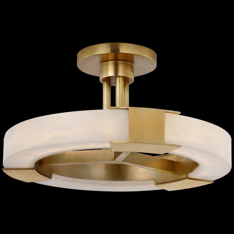 Covet Ring Semi Flush Ceiling Light