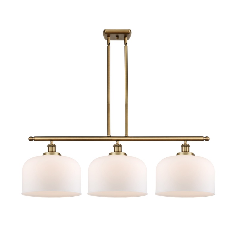 Innovations Lighting X-Large Bell 3 Light Island Light Part Of The Ballston Collection 916-3I-BB-G71-L-LED
