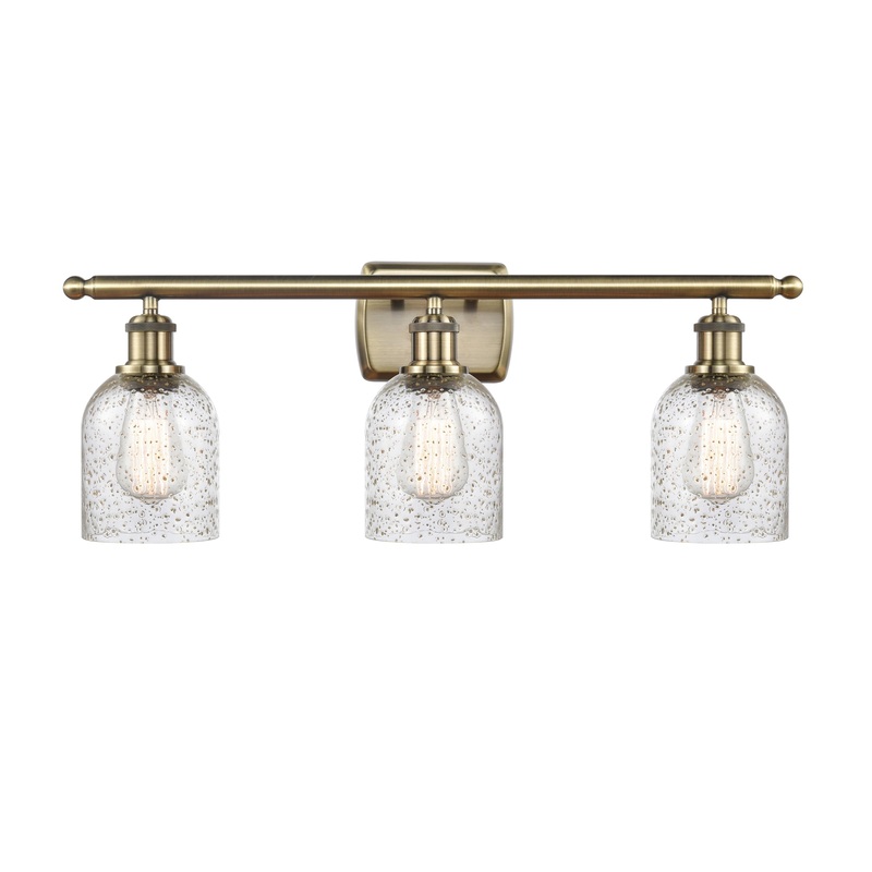 Innovations Lighting Caledonia 3 Light Bath Vanity Light Part Of The Ballston Collection 516-3W-AB-G259-LED