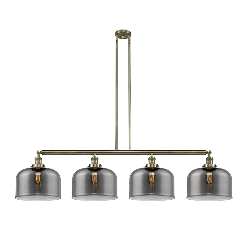 Innovations Lighting X-Large Bell 4 Light Island Light Part Of The Franklin Restoration Collection 214-AB-G73-L