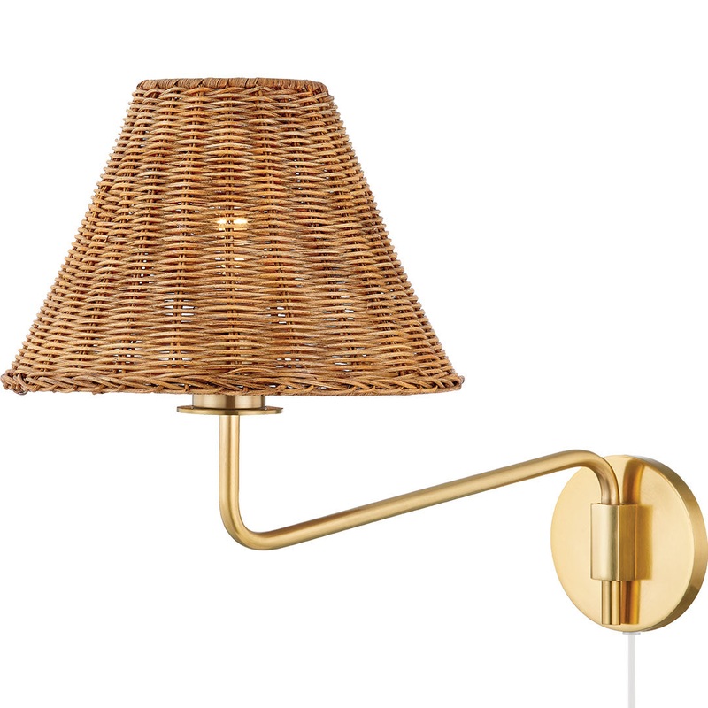 Issa Plug-In Wall Sconce
