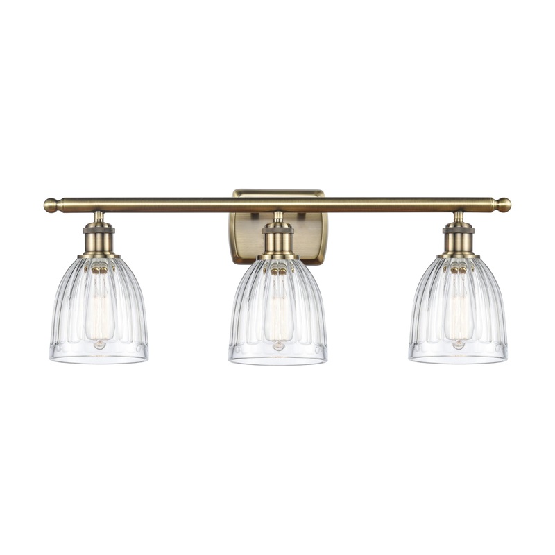 Innovations Lighting Brookfield 3 Light Bath Vanity Light Part Of The Ballston Collection 516-3W-AB-G442-LED