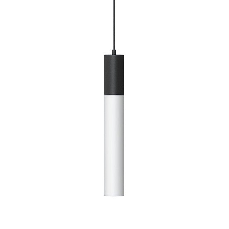 Tall Frosted Light Guide Pendant Lighting