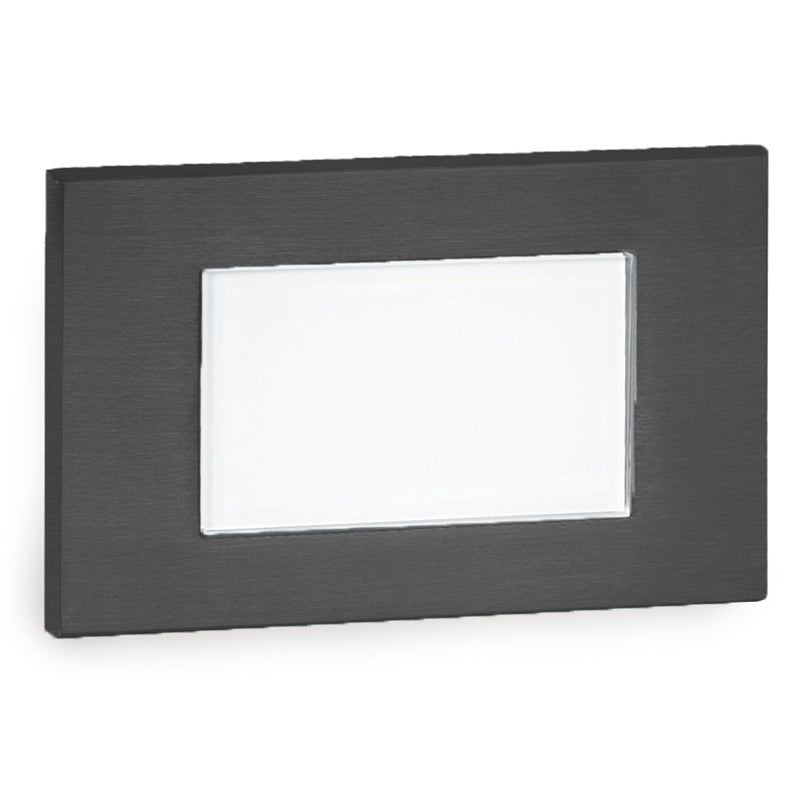 120V LED130 Horizontal Step / Wall Light with Lens