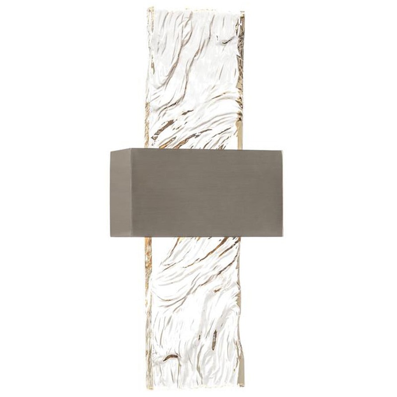 Glass Panel Wall Sconce