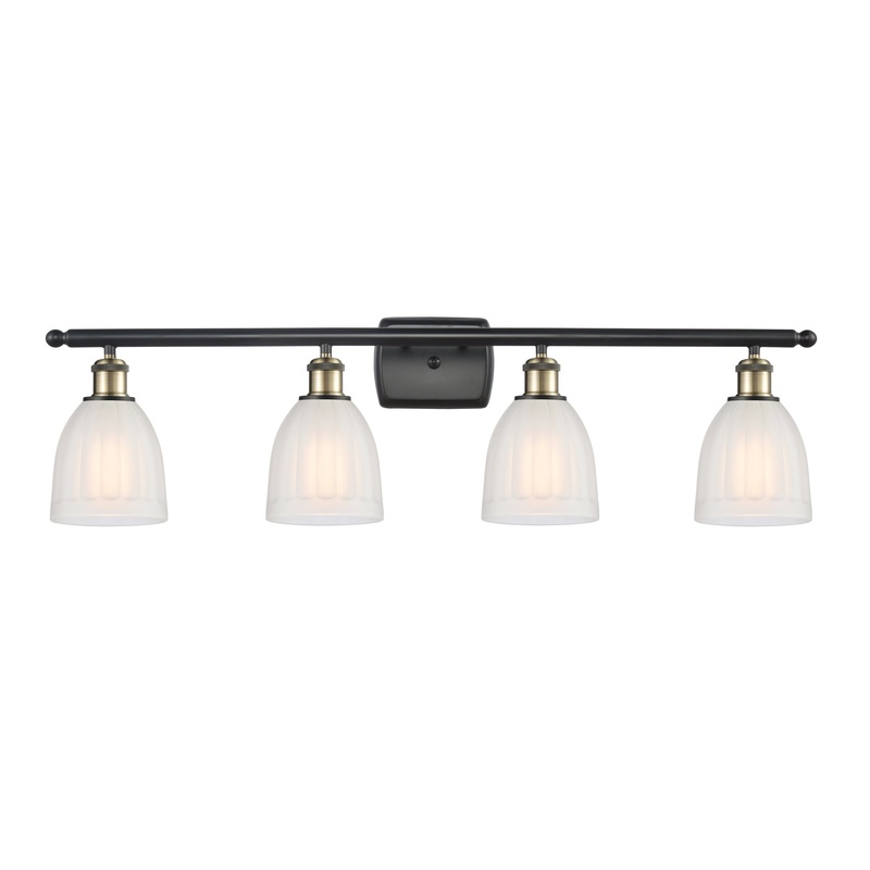 Innovations Lighting Brookfield 4 Light Bath Vanity Light Part Of The Ballston Collection 516-4W-BAB-G441-LED