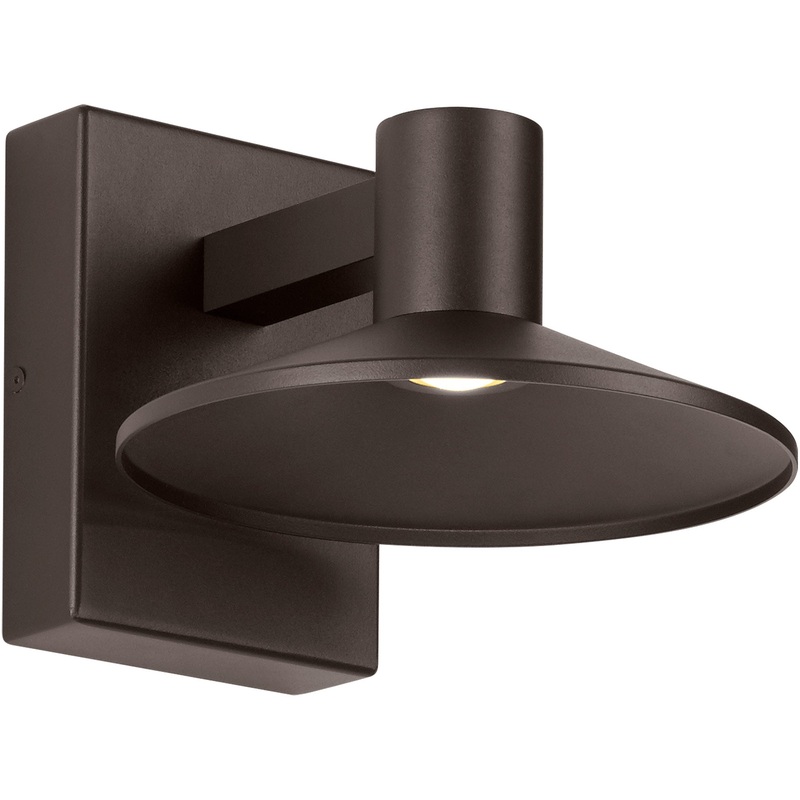 Ash Outdoor Wall Sconce with Clear Lens