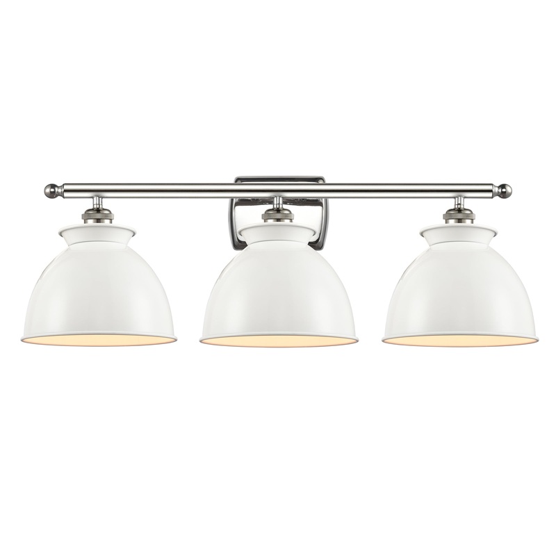 Innovations Lighting Adirondack 3 Light Bath Vanity Light Part Of The Ballston Collection 516-3W-PN-M14-W