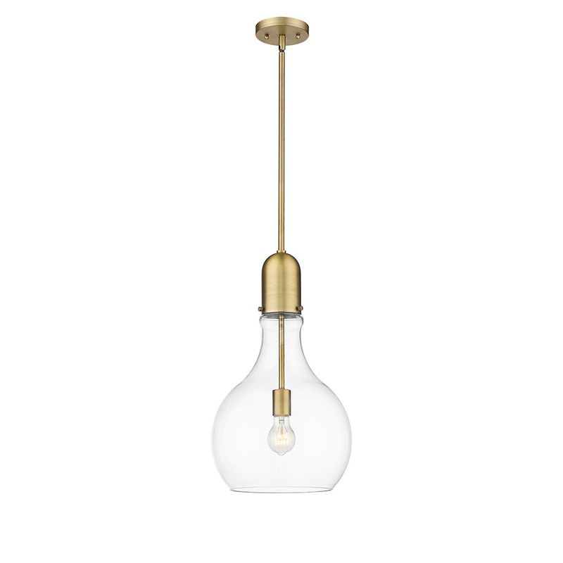 Innovations Lighting Amherst 1 Light 11.75″ Mini Pendant 492-1S-BB-G582-12-LED