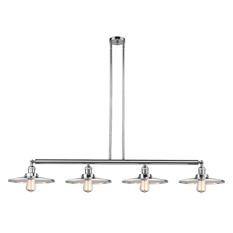 Innovations Lighting Appalachian 4 Light” Island Light 214-PC-MFR-PC-12-LED