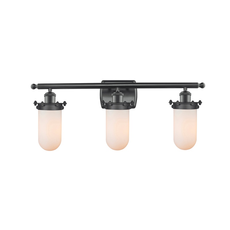 Innovations Lighting Kingsbury 3 Light Bath Vanity Light Part Of The Austere Collection 516-3W-BK-CE231-W-LED