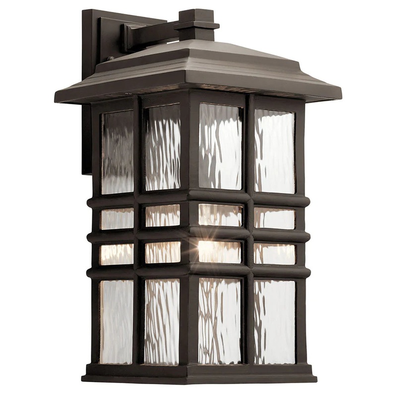 Kichler Beacon Square 17″ 1 Light Wall Light Olde Bronze 49831OZ