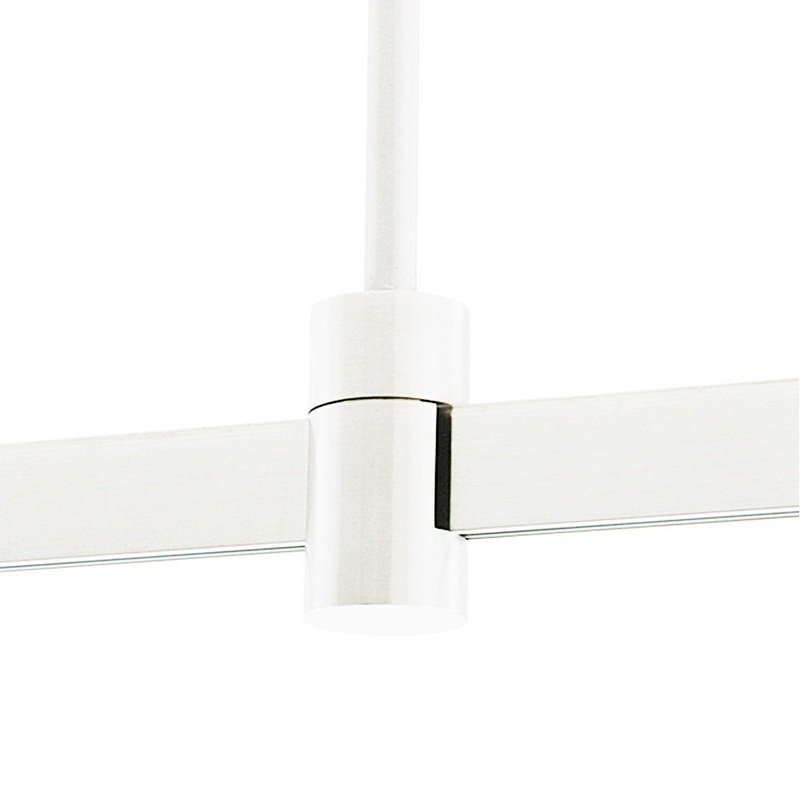 T-Trak Rigid Standoff without Connector – Satin Nickel