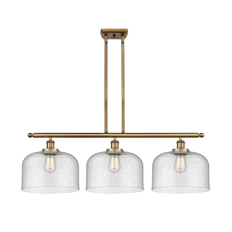 Innovations Lighting X-Large Bell 3 Light Island Light Part Of The Ballston Collection 916-3I-BB-G74-L-LED