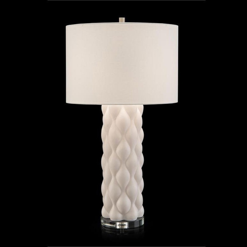 Billowy Textured Table Lamp