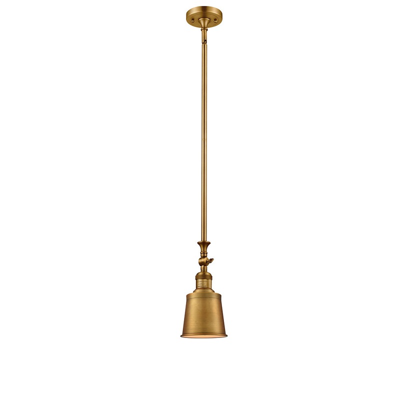 Innovations Lighting Addison 1 Light Mini Pendant Part Of The Franklin Restoration Collection 206-BB-M9-BB-LED