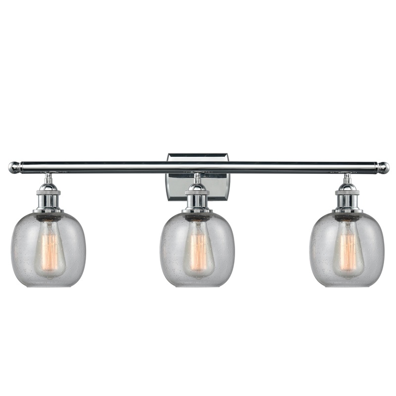 Innovations Lighting Belfast 3 Light Bath Vanity Light Part Of The Ballston Collection 516-3W-PC-G104-LED