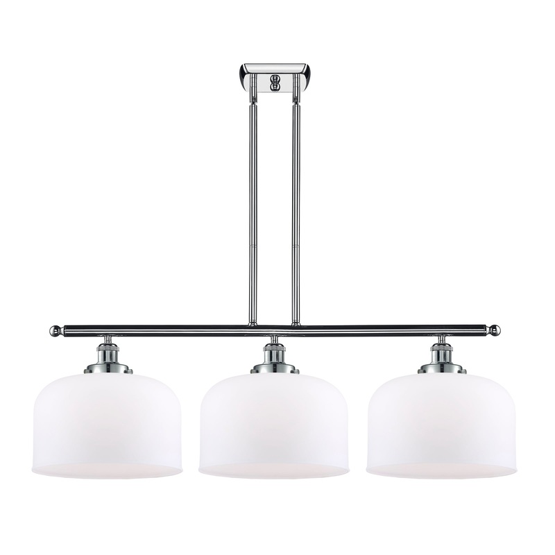 Innovations Lighting X-Large Bell 3 Light Island Light Part Of The Ballston Collection 916-3I-PC-G71-L-LED