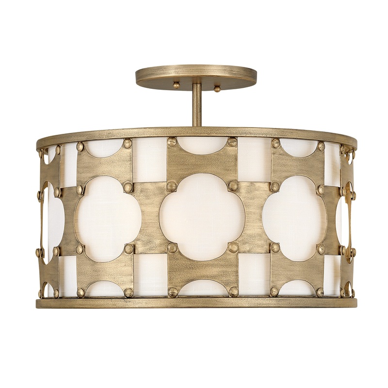 Carter Semi Flush Ceiling Light