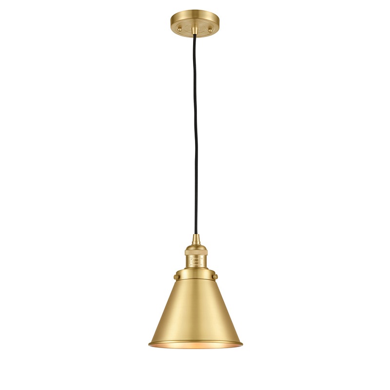 Innovations Lighting Appalachian 1 Light Mini Pendant Part Of The Franklin Restoration Collection 201C-SG-M13-SG-LED