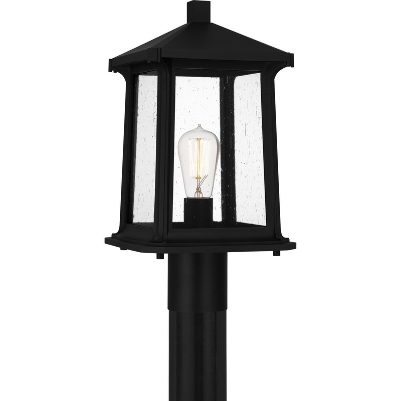 Satterfield Outdoor Post mount Lantern