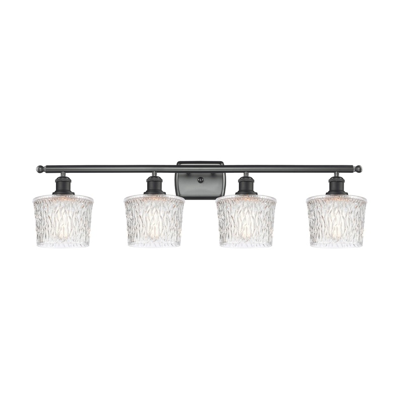 Innovations Lighting Niagra 4 Light Bath Vanity Light Part Of The Ballston Collection 516-4W-BK-G402-LED