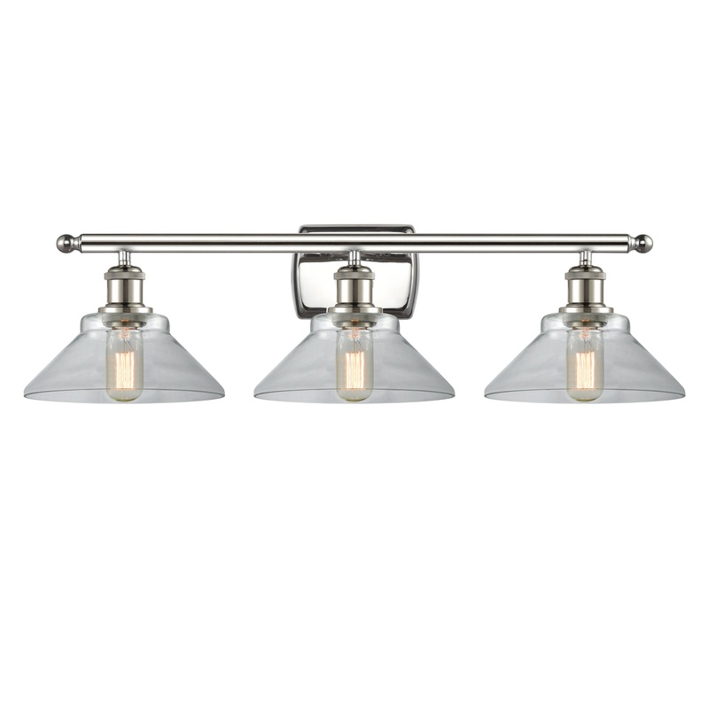 Innovations Lighting Orwell 3 Light Bath Vanity Light Part Of The Ballston Collection 516-3W-PN-G132